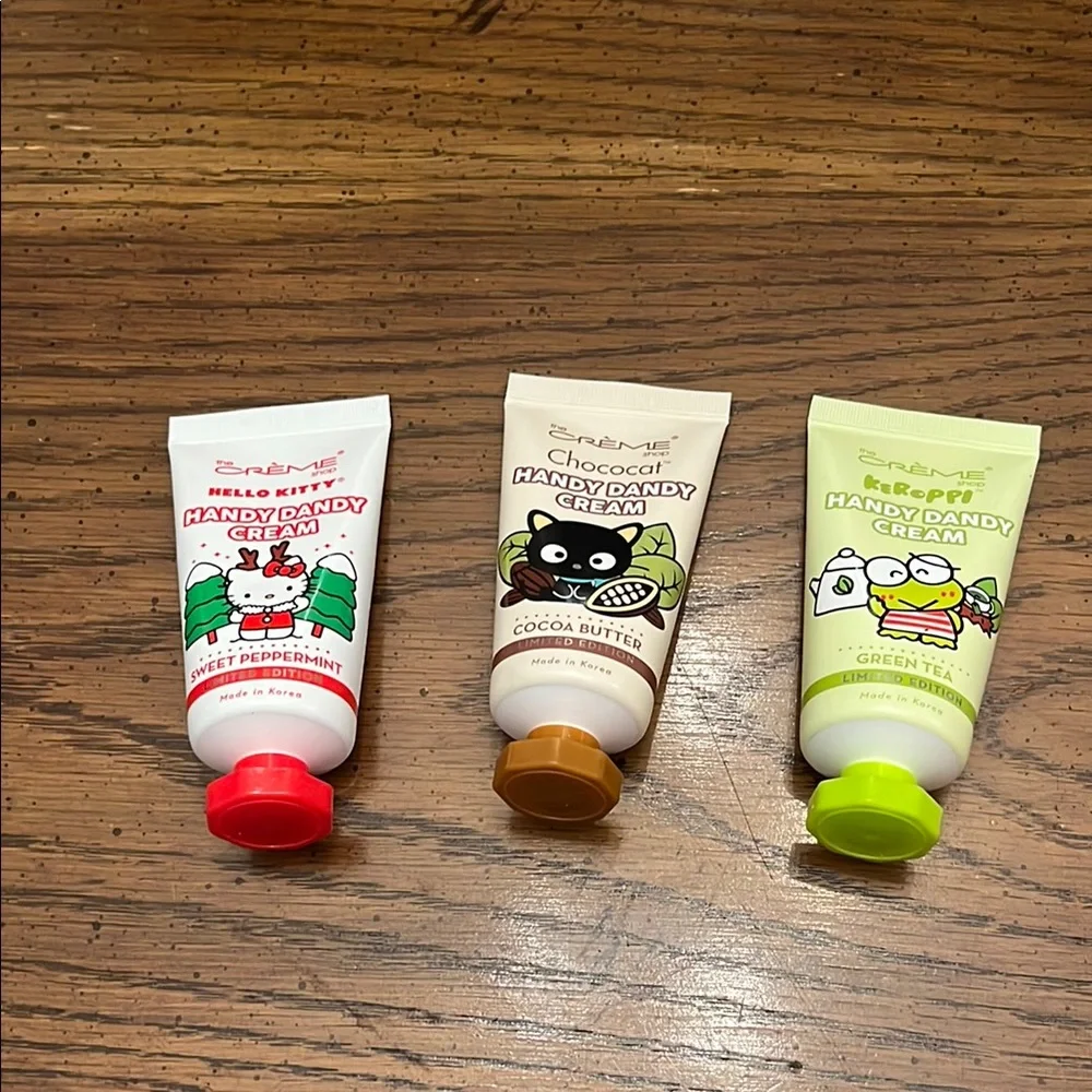 The Crème Shop Hello Kitty‎ and Friends Handy Dandy Cream set, new
